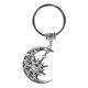 thumbnail image 5 of unbranded Accesorio Llavero Solar Y Lunar Plateado Estilo Retro Para Llaves Y De, 5 of 8