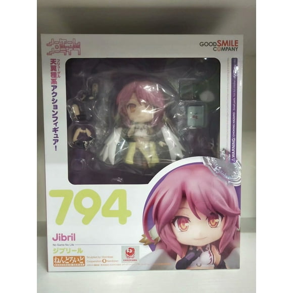 COMPANY No Game No Life: Jibril Nendoroid Action Figure 10cm Best Gift for Adult Kids Children Figure