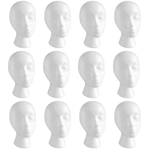 FloraCraft SmoothFōM Female Foam Heads, 12 Pack