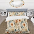 thumbnail image 2 of Designart "Desert Dream Weave III" Beige Boho Bedding Covert Set - Bohemian & Eclectic Bed Set With 1 Sham, 2 of 5