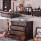 thumbnail image 5 of Tirador de puerta, decoración retro para cajón de gabinete, manija de concha vintage para gabinete, cajón, gabinete de cocina, perilla de puerta de armario retro de hierro curvado para, 5 of 5