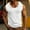 White, variant on HOMADLES Undershirts for Men Solid Round Neck Casual Sleeveless Tops Blue S