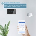 thumbnail image 3 of WiFi Smart Touch Panel Light Switch Smart Switch Supports Voice Control Mobile APP Control Touch, 3 of 8
