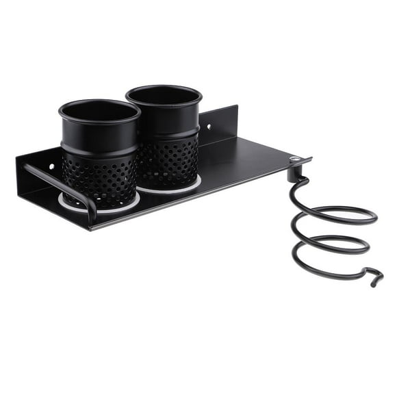 de Soporte para peine Soporte para montaje en pared Zulema secador de pelo