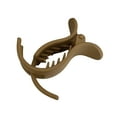 thumbnail image 5 of Mosey Women Solid Color Retro Hair Claw Clip Frosted Meatball Head Fixed Hairpin Ponytail Clip Hair Styling Tools Hair Accessories, 5 of 8