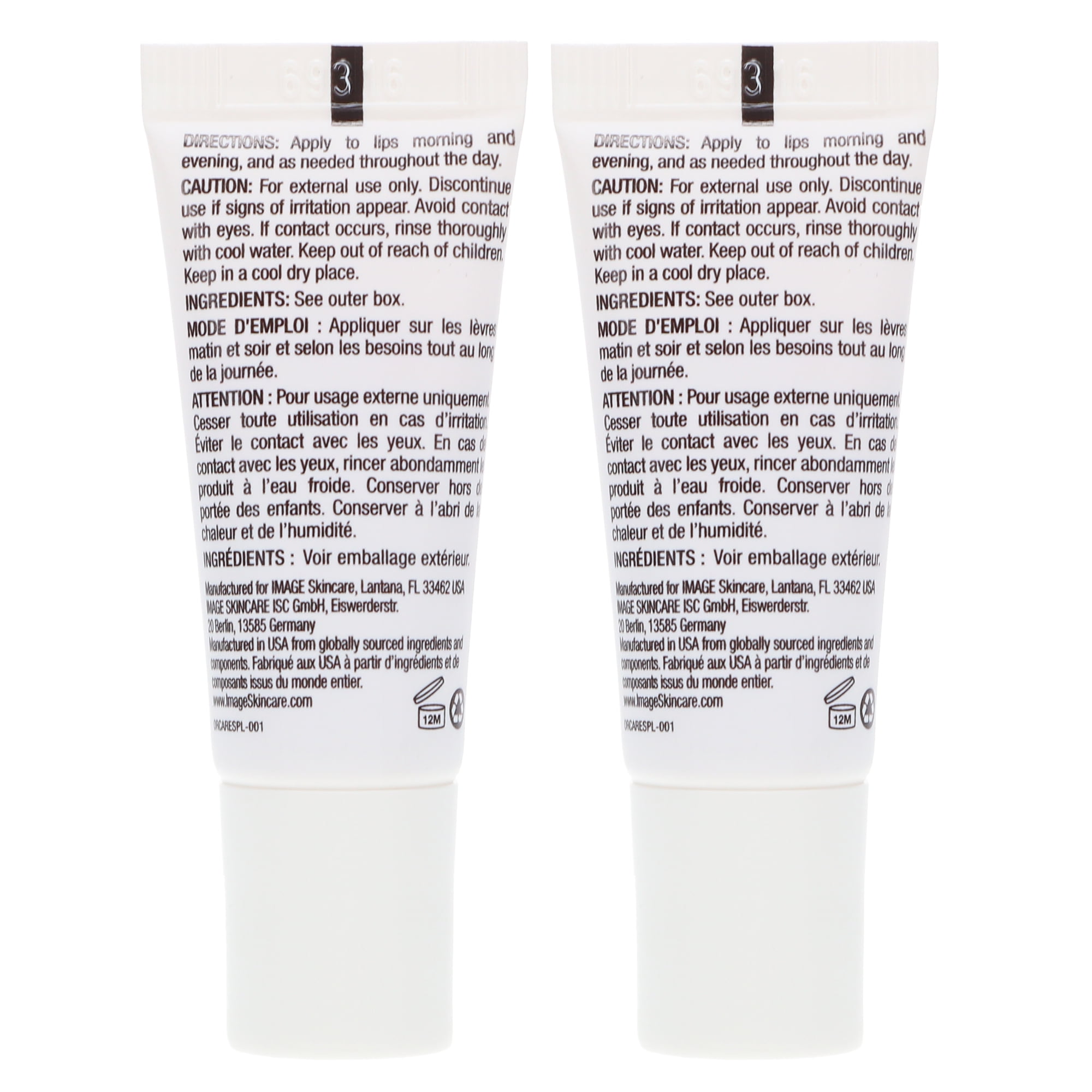 IMAGE Skincare Skin ORMEDIC Sheer Pink Lip Enhancement Complex 0.25 oz 2 Pack