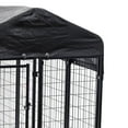 thumbnail image 4 of Lucky Dog Uptown Welded Wire Outdoor Dog Kennel with Cover, 4'L x 8'W x 6'H, 5 Pack, 4 of 6