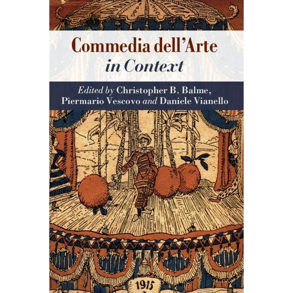 Literature in Context Commedia Dell'arte in Context, (Paperback)
