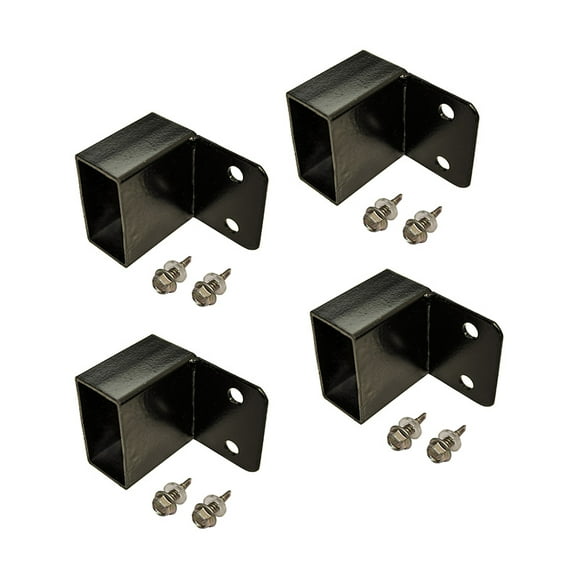 ALEKO Brackets For Fence Set of 4 Pieces With Mounting Screws