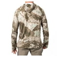thumbnail image 4 of Realtree Men's Camo Sun Hooded Shirts, Lightweight, Breathable for Fishing, Hiking and Outdoors, Size M, 4 of 5