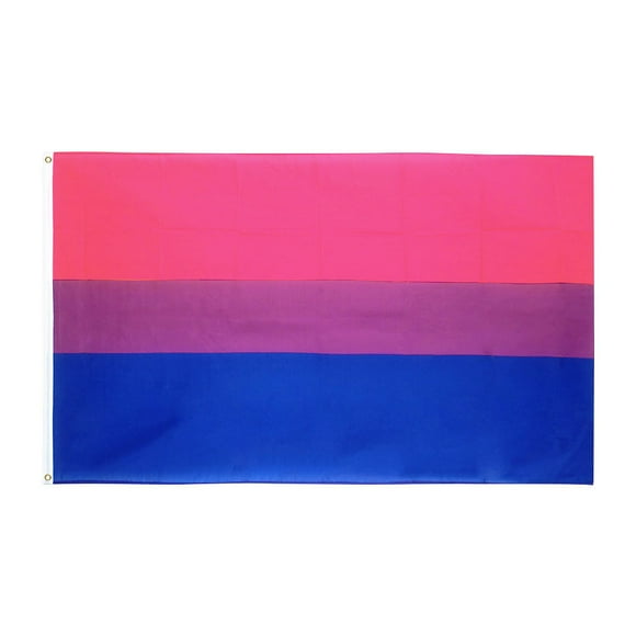 keepw 90x150cm bi pride bisexual Flag of bisexuality huge giant large Rainbow Flag