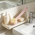thumbnail image 5 of Long Handle Shower Brush for Back Exfoliating - Soft Bristle Bath Brush for Body Cleansing, Daily Skin Care, and Scrubbing - Extended Reach Back Scrubber - 1 Pack, 5 of 6