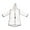 Clear, variant on IROINNID Kids Hooded Transparent Raincoat Wind And Waterproof