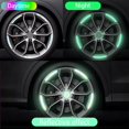thumbnail image 3 of ER 20 piezas cubo de rueda de coche borde raya cinta láser pegatinas reflectantes brillar Electrónica, 3 of 5