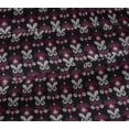 thumbnail image 5 of oneOone Viscose Jersey Fabric Paisley Ikat Print Fabric BTY 60 Inch Wide, 5 of 5