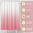 thumbnail image 5 of Bathroom Sets with Shower Curtain and Rugs （Waterproof Shower Curtains Bathroom Rugs Toilet Rug Toilet Lid Cover） Shower Curtain Set for Luxury Bathroom Decor, 5 of 7