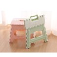 thumbnail image 4 of Portable Step Stool Plastic Collapsible Child Chair Non-sliping Shower Sitting Stool, 4 of 8