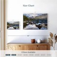 thumbnail image 4 of Elephant Stock Bear Lake Holiday Wall Art - Horizontal Canvas Wall Art - Living Room Wall Decor - Nature Canvas - Brown And Blue Decor By Darren White Photography - 24" x 16", 4 of 8
