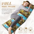 thumbnail image 5 of Easygdp Different Construction Site Vehicles Long Body Pillowcase - Super Soft Microfiber Body Pillow Case - Envelope Closure, Cool, Anti-Fading- 20x54 in, 5 of 8