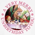 thumbnail image 3 of CafePress - A Very Merry Unbirthday To You Ringer T - 100% Cotton Ringed T-Shirt, 3 of 4