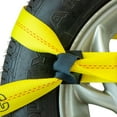 thumbnail image 6 of VULCAN 8-Point Roll Back Vehicle Tie Down Kit - Chain Tails on Both Ends - Set of 4 - Classic Yellow, 6 of 8