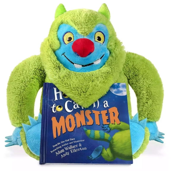 How to Catch a Monster Plush & Book