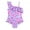 w93# Purple245, variant on Wuxian Baby Toddler Onepiece Swimsuit Fashionable Asymmetric Striped Straps One Shoulder Cute Solid Color Casual Tankini Bathing Suit Tummy Control Summer Stylish Beachwear Swimwear,Pink,3-4 Years