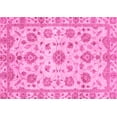 thumbnail image 1 of Ahgly Company Indoor Rectangle Abstract Pink Modern Area Rugs, 4' x 6', 1 of 4