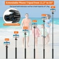 thumbnail image 3 of -16 140cm/55in Trípode para selfies con cabezal de bola flexible, 3 of 7
