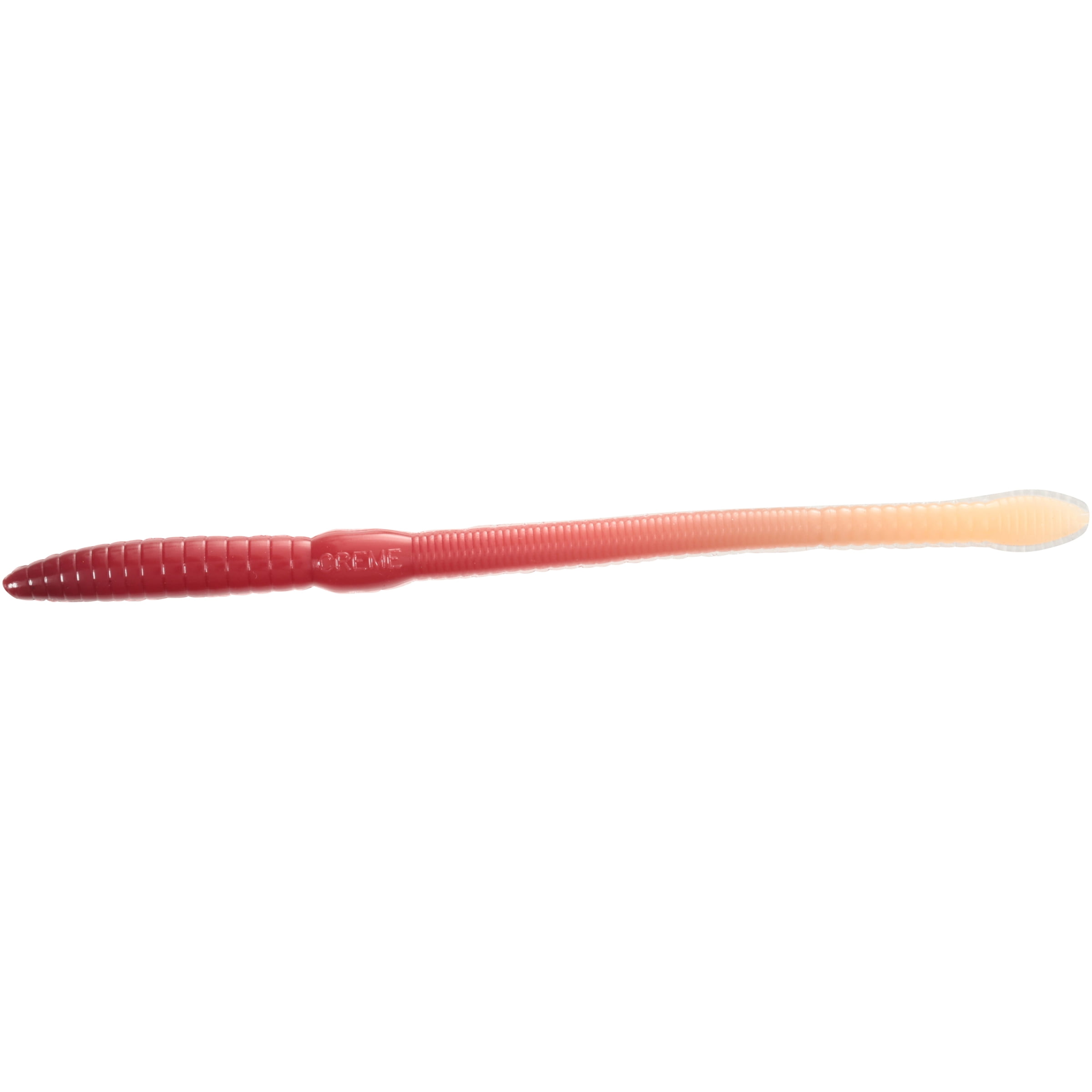 Creme 6" Scoundrel Worm Lures 4 Pack, Live Color