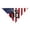 B, variant on Customizable National Flag Dog Bandana, Personalized Pet Name & Number Triangle Scarf, Breathable Polyester Neckwear For Dogs Cats