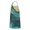 Teal Gold Marble, variant on Teal Gold Marble Pattern Apron-Garden Aprons for Women with Pockets-Cotton Linen Waterproof Kitchen Cooking Gardening Aprons Adjustable for Kitchen,Cooking,BBQ and Salon 33x27 Inch