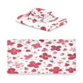 thumbnail image 2 of BZSMCE 3piece Bath Towel Sets Hand Bath Towels Fashion Poppy Symphony Printed Towel Sets, 2 of 8