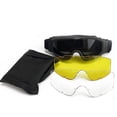 thumbnail image 3 of ZHAOCHENG Gafas tácticas 3 en 1 Tiro militar (Negro), 3 of 3