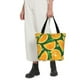 thumbnail image 5 of Fotbe Orange Bolsa de Playa con Estampado, Bolsa de Hombro, Bolsa de Mano Espaciosa, Bolsa de Viaje Ligera, Bolsa de Compras Versátil, 5 of 6
