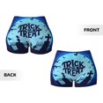 thumbnail image 5 of Lsque Halloween Trick Or Treat Pattern High Waisted Biker Shorts for Women-Tummy Control Fitness Athletic Workout Running Yoga Gym Shorts,Moisture-Wicking-X-Large, 5 of 9