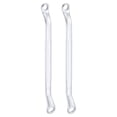 thumbnail image 1 of Uxcell 2 piezas de llave de caja en ángulo de 45 grados, 8 mm x 10 mm, llave de caja de 12 puntos métrica, llave Torx de largo offset, 1 of 7