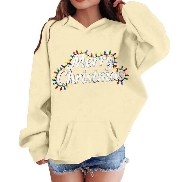 Sudadera con capucha para niñas y niños, sudadera de manga larga con cuello redondo y estampado de moda, jersey con bolsillo, sudadera de poliéster para niñas