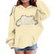 thumbnail image 1 of Sudadera con capucha para niñas y niños, sudadera de manga larga con cuello redondo y estampado de moda, jersey con bolsillo, sudadera de poliéster para niñas, 1 of 8