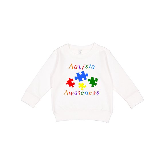 Inktastic Autism Awareness-puzzle Toddler Sweatshirt