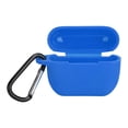 thumbnail image 2 of Funda protectora de silicona para auriculares IOS Pro/III, funda de carga para auriculares Bluetooth, color azul, 2 of 5