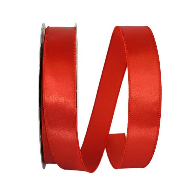 Reliant Ribbon 92575W-049-09K Satin Value Wired Edge Ribbon - Rust - 1.5 in. x 50 yards