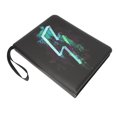thumbnail image 1 of Card Binder, 9 Pockets 900 Cards Trading Card Album, 3 Ring Game Cards Binder With Carrying Strap, Waterproof Multipurpose Trading Card Holder For Sports Cards, Game Cards, 1 of 8