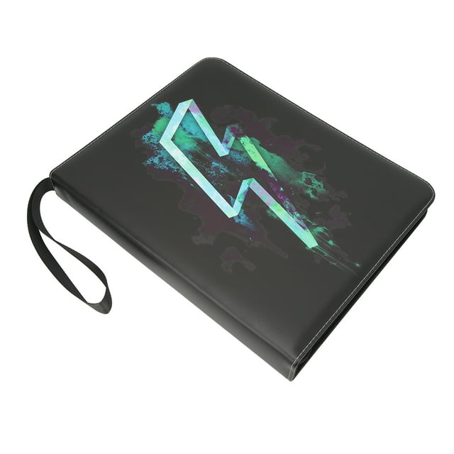 Card Binder, 9 Pockets 900 Cards Trading Card Album, 3 Ring Game Cards Binder With Carrying Strap, Waterproof Multipurpose Trading Card Holder For Sports Cards, Game Cards