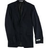 DKNY Mens Slim Two Button Blazer Jacket, Blue, 38 Short