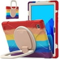 thumbnail image 2 of Funda colorida para Samsung Tab A7 de 10,4 pulgadas T500 con soporte de anillo ajustable grande y protección contra golpes., 2 of 5