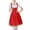 Red, variant on Women's Fashion Beer Festival Ethnic Stage Performance Party Dress Set, Green, M