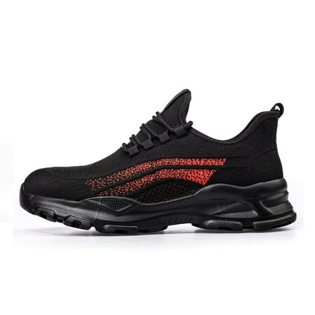 

Men‘s New Steel Toe Wear-resistant Anti-Smashing Anti-Puncture Work Safety Shoes Christmas Gift