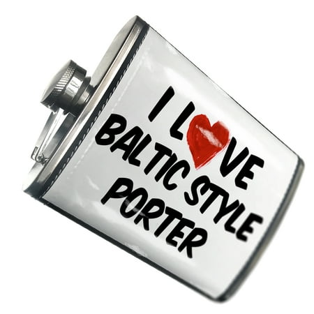 

NEONBLOND Flask I Love Baltic Style Porter Beer