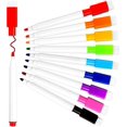 thumbnail image 1 of Whiteboard Markers/Pens and Eraser Set for Kids, 9 Pieces, Fine Tip, Color, 1 of 5